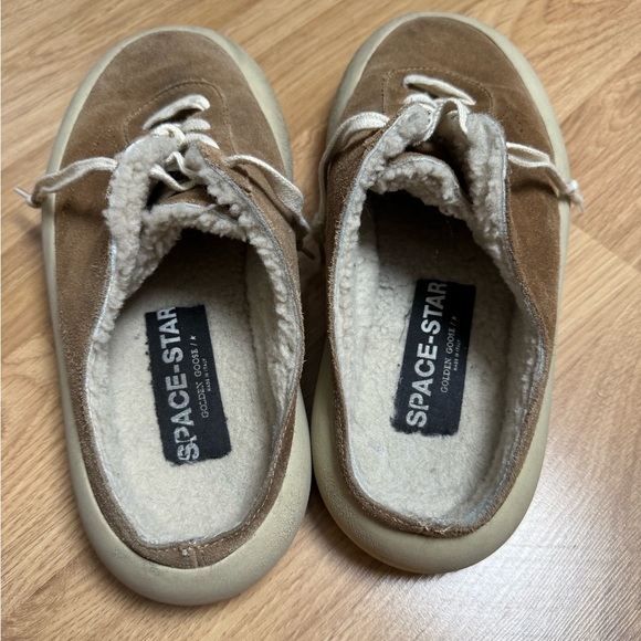 GOLDEN GOOSE Men's Space-Star Sabots Suede Perforated Star Size 42 - Picture 7 of 12